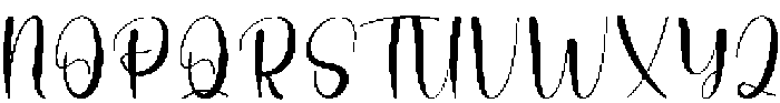 Hey Santa Regular otf (400) Font UPPERCASE