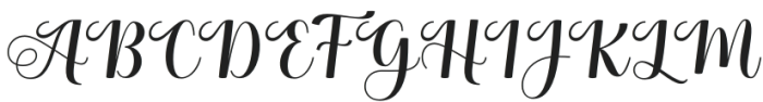 Hey dear Regular otf (400) Font UPPERCASE