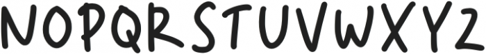 HeyTiny-Regular otf (400) Font UPPERCASE