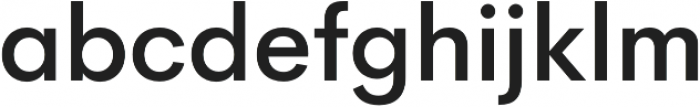 HeyWow Medium otf (500) Font LOWERCASE