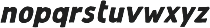 Heybrader Oblique Oblique otf (400) Font LOWERCASE