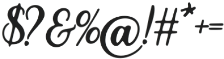 Heylista otf (400) Font OTHER CHARS