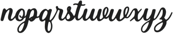 Heylista otf (400) Font LOWERCASE