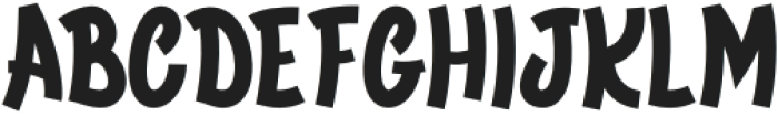 Heypo Regular otf (400) Font UPPERCASE