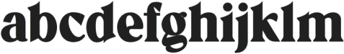 headline heritage ExtraBold otf (700) Font LOWERCASE