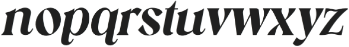 headline heritage Italic otf (400) Font LOWERCASE