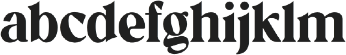 headline heritage SemiBold otf (600) Font LOWERCASE