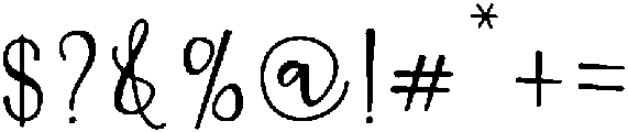 heather-Regular otf (400) Font OTHER CHARS