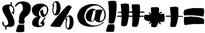 hellospring otf (400) Font OTHER CHARS