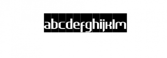 HEAVYwood Bold Italic Font LOWERCASE