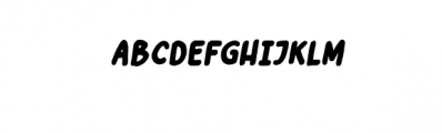 Header Maker.otf Font UPPERCASE