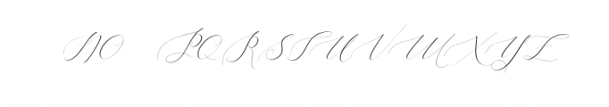 Heavenly Script Modern Calligraphy Font UPPERCASE