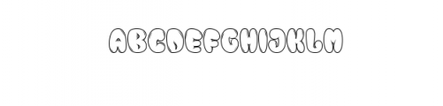 Hellioum.ttf Font UPPERCASE