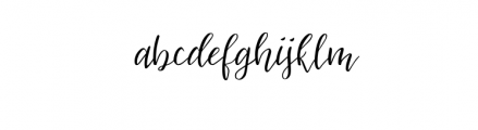 Hello Autumn Script Font Font LOWERCASE