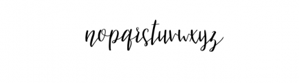 Hello Autumn Script Font Font LOWERCASE