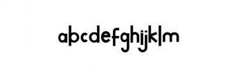 Hello Guys.ttf Font LOWERCASE