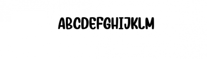 Hello Milky.otf Font UPPERCASE