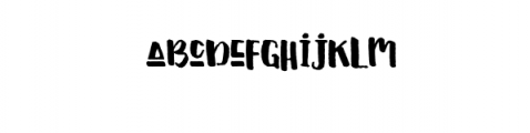 HelloCute.ttf Font LOWERCASE