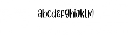 HelloGirly.ttf Font LOWERCASE