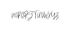HeyFonallia-Handwritting.otf Font UPPERCASE