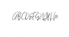 HeyFonallia-Handwritting.ttf Font UPPERCASE