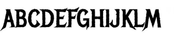 Headbanger Regular Font UPPERCASE