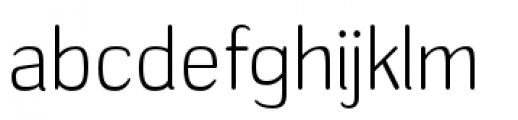 Headlight Light Font LOWERCASE