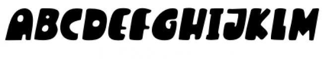 Hedgehog Hans Italic Font UPPERCASE