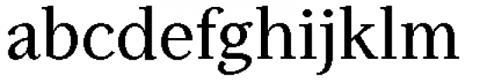 Helfa Regular Font LOWERCASE