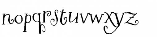 Henparty Serif Font UPPERCASE