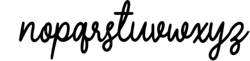 Hearthline - Monoscript Font Font LOWERCASE