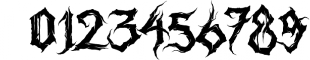 Heartless - Deathmetal Font Font OTHER CHARS