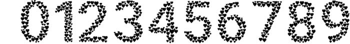 Hearts - A Font Love Story Font OTHER CHARS