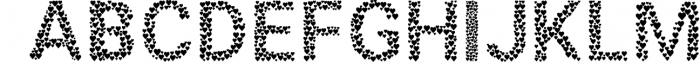 Hearts - A Font Love Story Font LOWERCASE