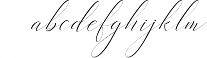 Heavenly Script | WEB FONT 2 Font LOWERCASE