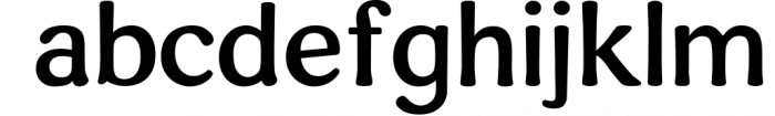 Heirloom - A Good-Natured Font 2 Font LOWERCASE