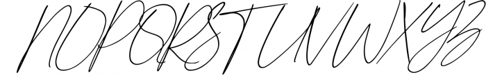 Heleny - Signature Script Font Font UPPERCASE