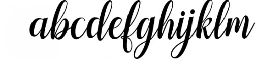 Hellifa Script Font LOWERCASE