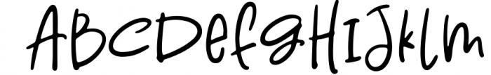 Hello Adorable | Handwritten Cute & Quirky Sans | Webfont Font LOWERCASE