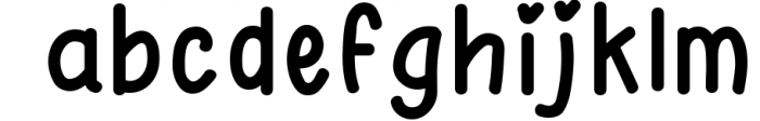 Hello Day - A Fun and Cute Font 2 Font LOWERCASE