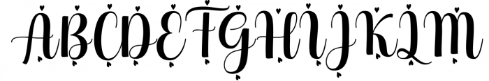 Hello Georgina Script 2 Font UPPERCASE