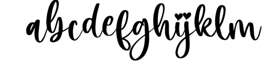 Hello Lovely - Beautiful Lovely Script Font Font LOWERCASE