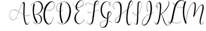 Hello Lovely Font Font UPPERCASE