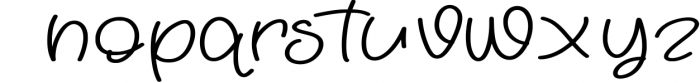 Hello Snowy Handwritten Font 1 Font LOWERCASE