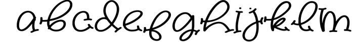 Hello Snowy Handwritten Font Font LOWERCASE