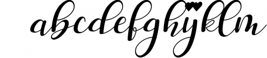 Hello Stefanie - Beautiful Lovely Script Font Font LOWERCASE