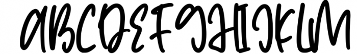 HelloFebruary - Beauty Handwritten Font Font UPPERCASE