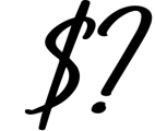 Hemilton - Bold Signature Font 1 Font OTHER CHARS