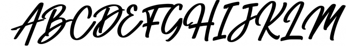 Hemilton - Bold Signature Font 1 Font UPPERCASE
