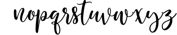 Herbal Infusion Script Font LOWERCASE
